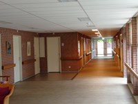 PVC vloer in combinatie met marmoleum